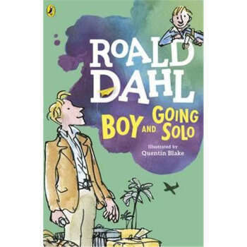 进口英文原版 Boy and Going Solo 罗尔德达尔系列 Roald Dahl 青少年课外趣味阅读 读物