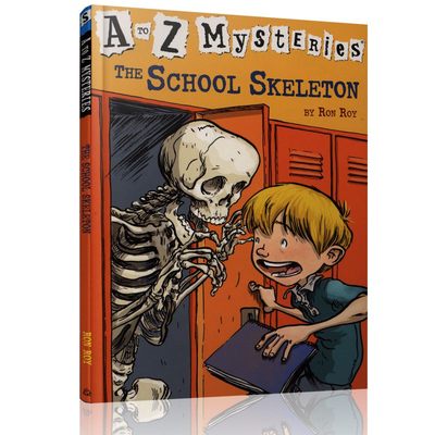 现货 A to Z Mysteries The School Skeleton神秘案件字母之谜19学校里的骷髅 英文版儿童桥梁初级章节书 经典侦探推理小说