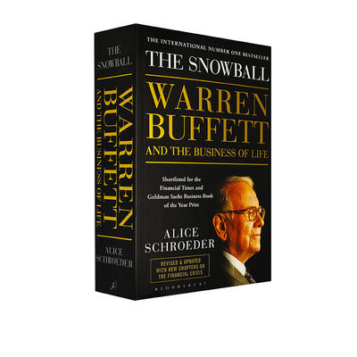 英文原版 The Snowball 滚雪球 巴菲特和他的财富人生 Warren Buffett 沃伦巴菲特 财经类人物传记