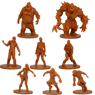 无尽杀戮 桌游模型 战棋跑团 牢狱重围 僵尸 丧尸 第二季