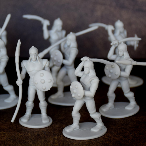 兵人桌游模型战棋跑团 1:32古罗马士兵人物16人套装DICE TOY LABS