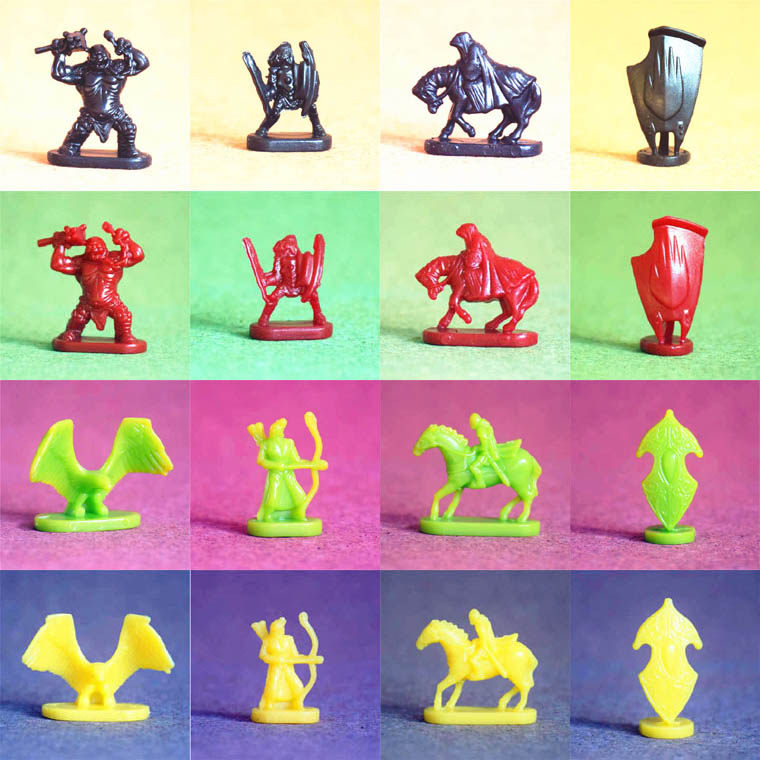 战棋指环王魔戒棋子模型