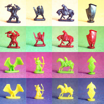 战棋指环王魔戒棋子模型