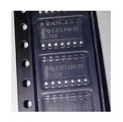 原装正品 SN74LS06DR SOIC-14高电压输出六路反相缓冲器/驱动器