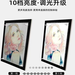 LED拷贝台动物实验取材拍摄台LED灯光板可调节亮度usb接口