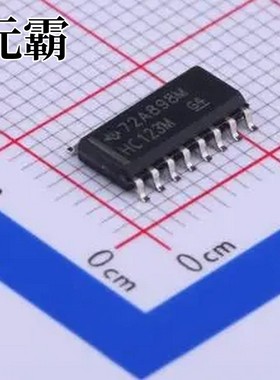 CD74HC123M SOIC-16 单稳态多谐振荡器