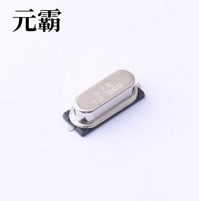 6CS12000G18UCG 无源晶振 12MHz ±30ppm 18pF HC-49S-SMD