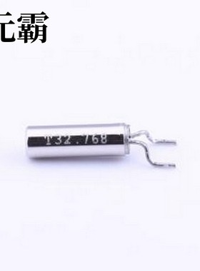 TAXM32768KBGBAZN2T 无源晶振 32.768kHz ±10ppm 12.5pF SMD,D2x
