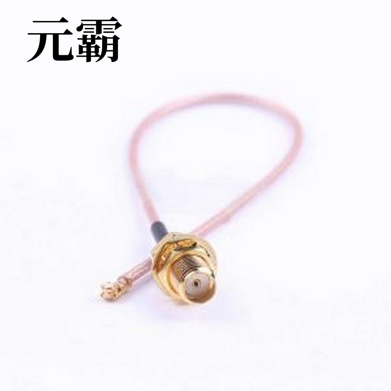 KHB(RG178)-180-28 射频连接线 I-PEX 178转SMA母头射频连接线 4