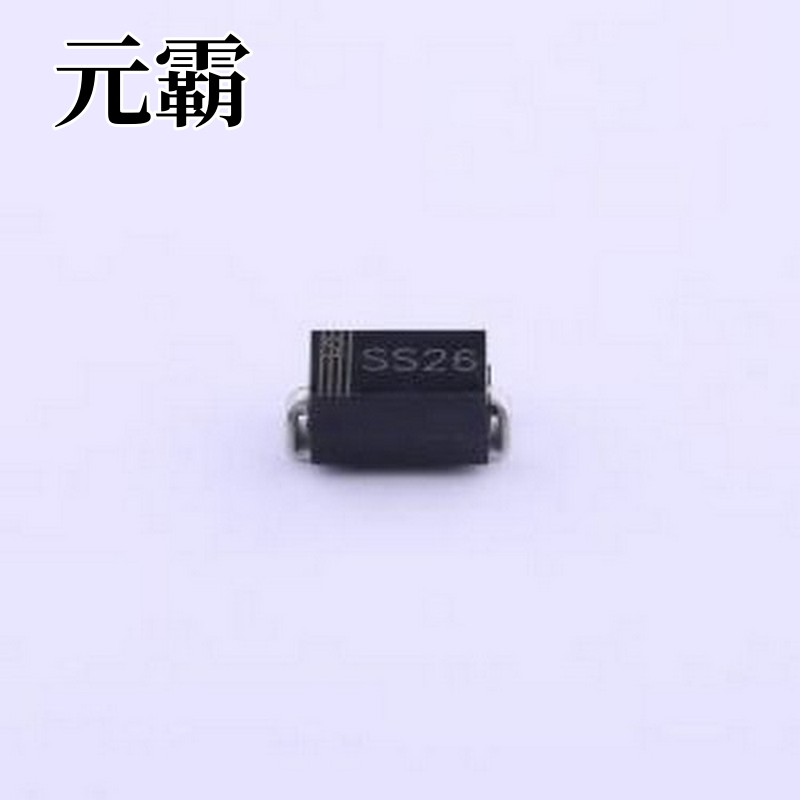 SS26 肖特基二极管 电压:60V 电流:2A SMA(DO-214AC)