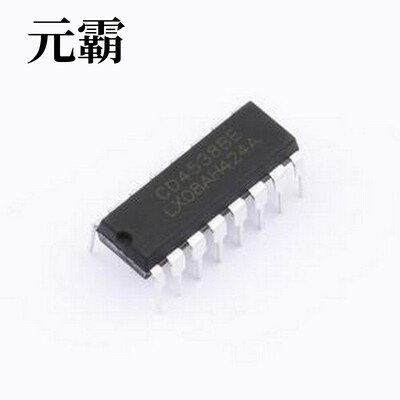 CD4538BE(LX) 单稳态多谐振荡器 CD4538BE(LX) DIP-16
