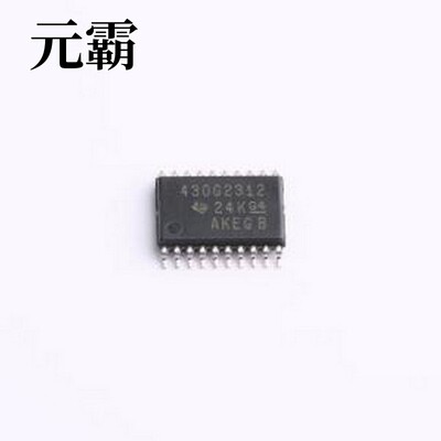 MSP430G2312IPW20R 单片机(MCU/MPU/SOC) 具有 4KB 闪存、256B SR