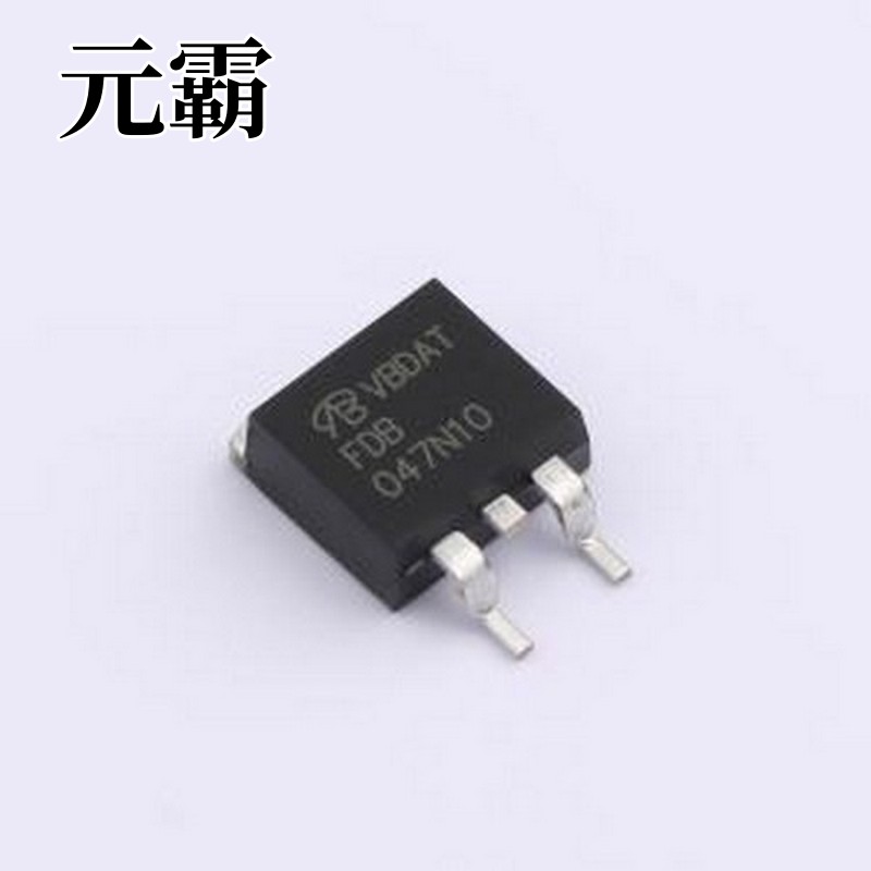 FDB047N10-VB 场效应管(MOSFET) 1个N沟道 耐压:100V 电流:110A T
