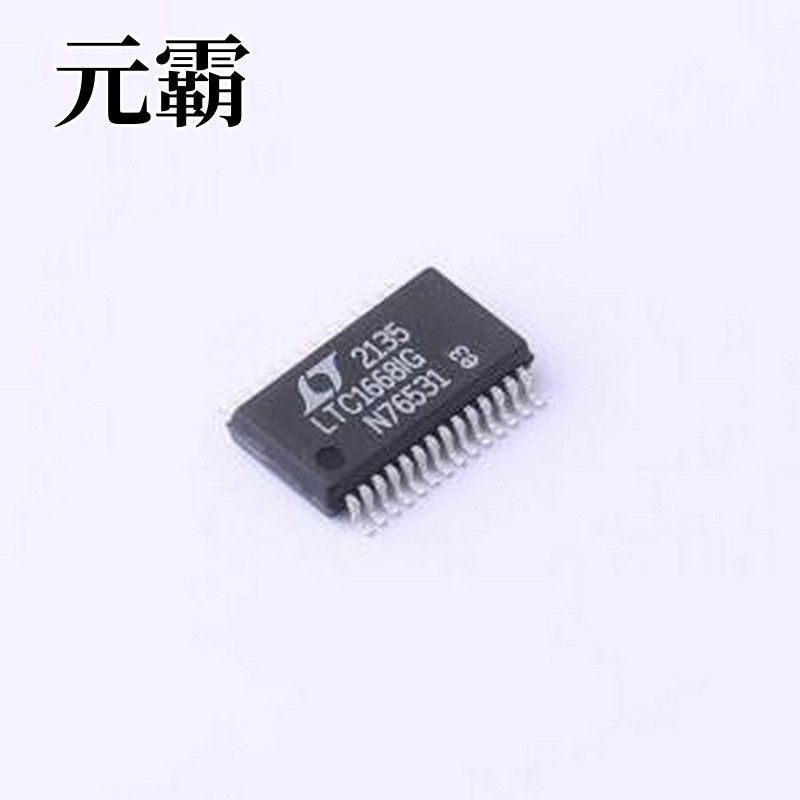 LTC1668IG#TRPBF 数模转换芯片DAC 16 位、50Msps DAC SSOP-28-20