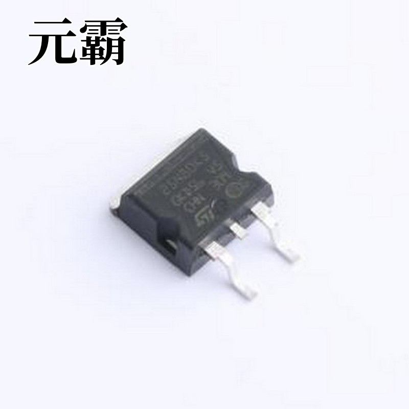 STB25N80K5 场效应管(MOSFET) 1个N沟道 耐压:800V 电流:19.5A TO