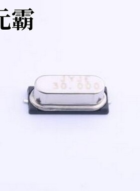 S1T30000ZWFAC 无源晶振 30MHz ±20ppm 20pF HC-49S-SMD