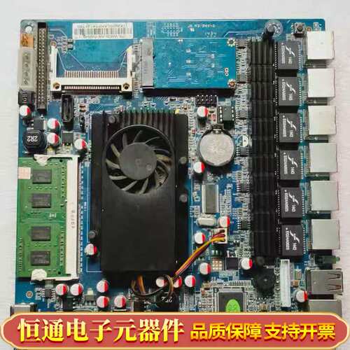 6网口D525主板ITX-WASLAN-P低工耗ros维盟