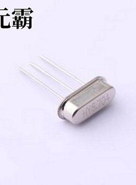HY8704M49S3DIPOB2T02 无源晶振 8.704MHz ±20ppm 20pF HC-49S-3
