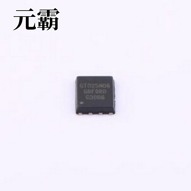 GT025N06AD5 场效应管(MOSFET) 1个N沟道 耐压:60V 电流:170A DFN
