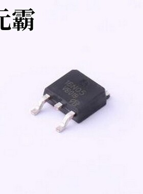 VBZE16N05 场效应管(MOSFET) 1个N沟道 耐压:60V 电流:45A TO-252
