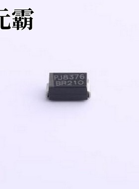 BR210-AU_R1_000A1 肖特基二极管 电压:100V 电流:2A SMA(DO-214A