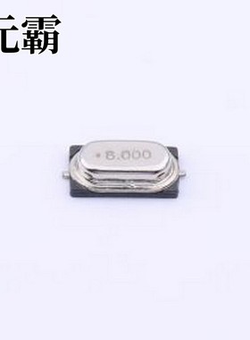 S4T80000ZWLAC 无源晶振 8MHz ±20ppm 20pF HC-49S-SMD-2P-Mini