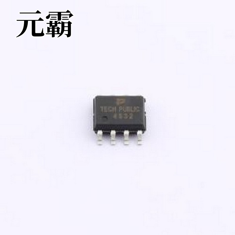 AO4832 场效应管(MOSFET) 2个N沟道 耐压:30V 电流:10A SOP-8