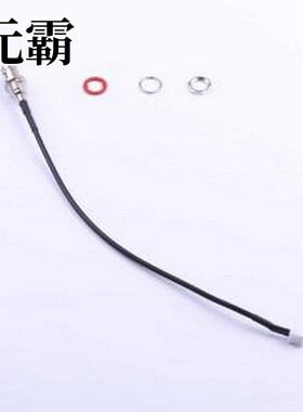 HJ-BNC-HSG-RG174-L=210 射频连接线 射频连接线 RG174 黑色线，P