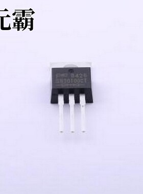SB20100CT_T0_00001 肖特基二极管 电压:100V 电流:20A ITO-220AB