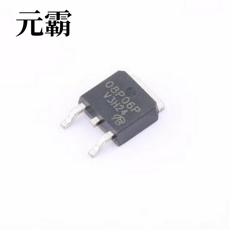 SPD08P06PG-VB场效应管(MOSFET) 1个P沟道耐压:60V电流:38A TO