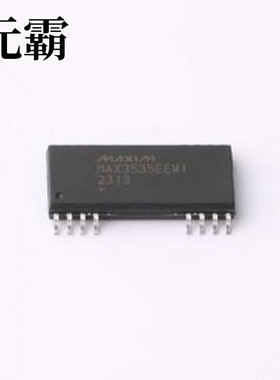 MAX3535EEWI+T 隔离式RS485/422收发器 +3V至+5V、提供2500VRMS隔
