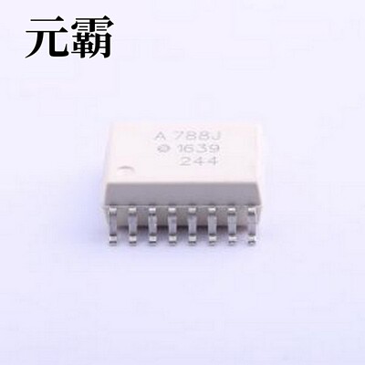 HCPL-788J-500E 运算放大器 带短路和过载检测的隔离放大器 SO-16