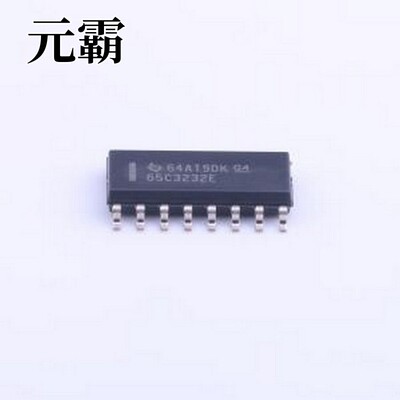 SN65C3232EDR RS232芯片 SN65C3232E, SN75C3232E 3-V至5.5-V双通