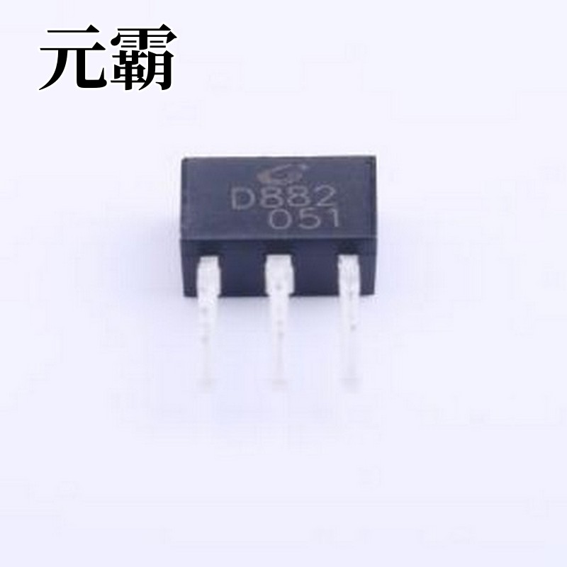 D882M(RANGE:160-320) 三极管(BJT) NPN 电流:3A 耐压:30V Y档(16