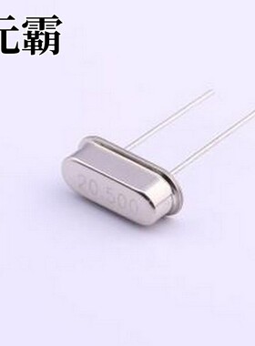 49SAC20500202040 无源晶振 20.5MHz ±20ppm 20pF HC-49S