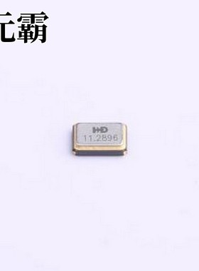 7B011289I01 无源晶振 11.2896MHz ±10ppm 10pF SMD3225-4P