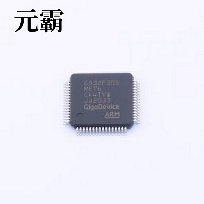 GD32F305RET6 单片机(MCU/MPU/SOC) GD32F305RET6 LQFP-64(10x10)