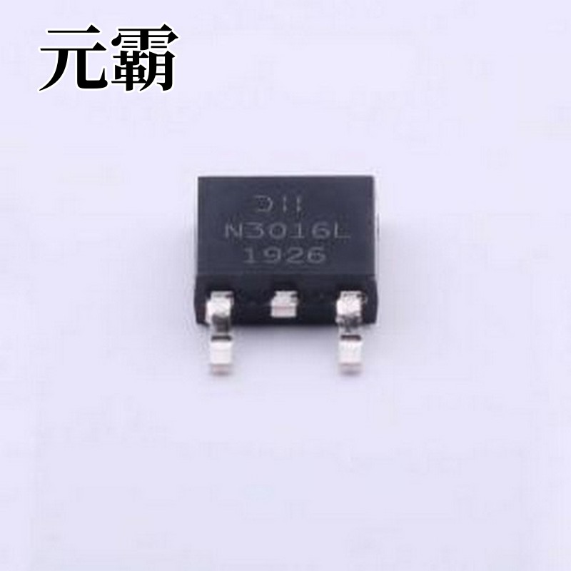 DMN3016LK3-13 场效应管(MOSFET) 1个N沟道 耐压:30V 电流:12.4A