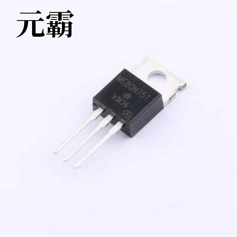 ME80N75T-VB 场效应管(MOSFET) 1个N沟道 耐压:80V 电流:100A TO-