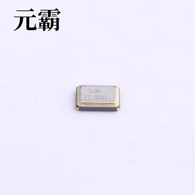 7U25000E10UCG 无源晶振 25MHz ±10ppm 10pF SMD3225-4P