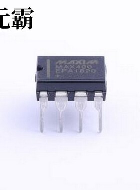 MAX490EPA+ RS-485/RS-422芯片 低功耗，限摆率 RS-485/RS-422 收