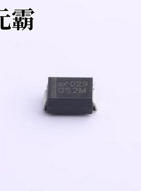 GS2M 通用二极管 电压:1.2kV 电流:2A SMB(DO-214AA)