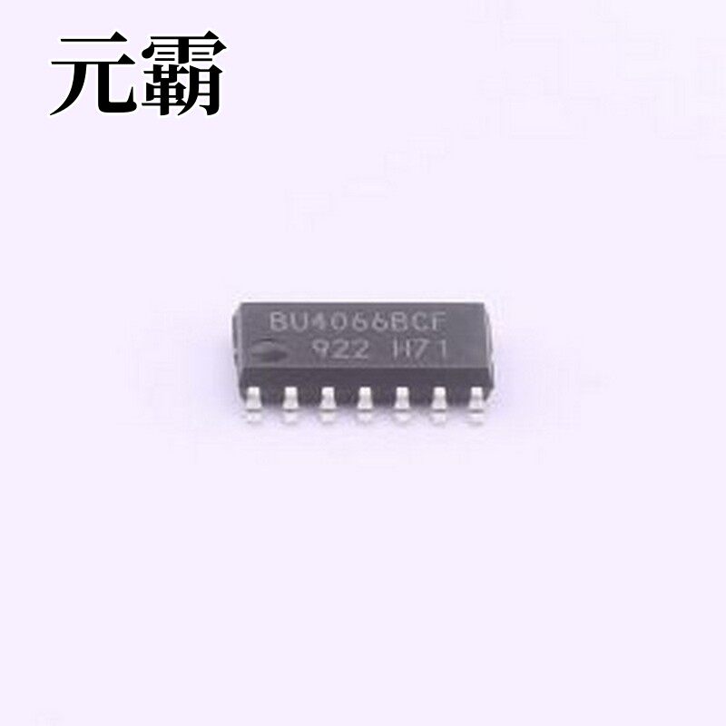 BU4066BCF-E2 模拟开关/多路复用器 通用CMOS逻辑IC 四路模拟开关