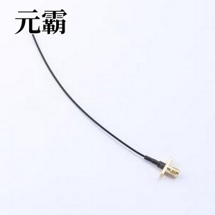 FL2SMAK 射频连接线 IPEX B140 双孔法兰SMA母头转一代 RG1.37