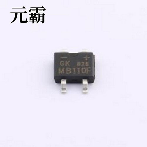 MB110F 整流桥 电压:100V 电流:1A MBF