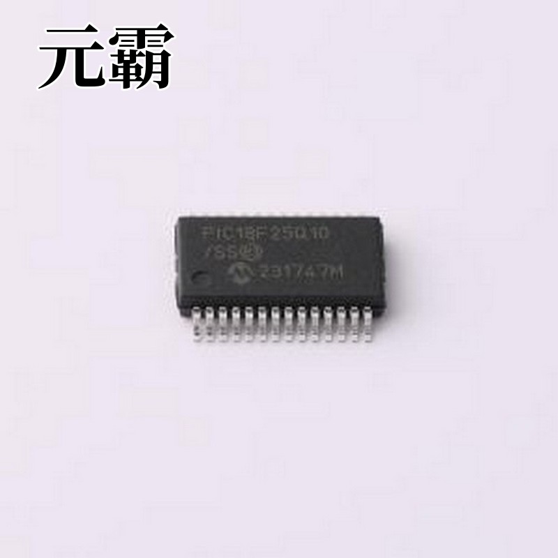PIC18F25Q10-I/SS 单片机(MCU/MPU/SOC) PIC18F25Q10-I/SS SSOP-2