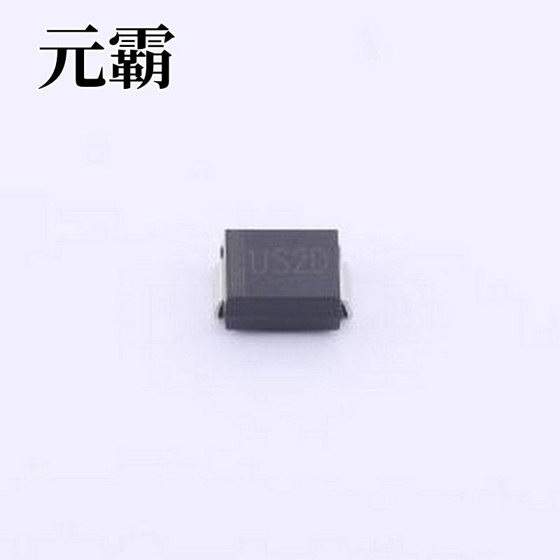 US2D 快恢复/高效率二极管 电压:200V 电流:2A SMB(DO-214AA)