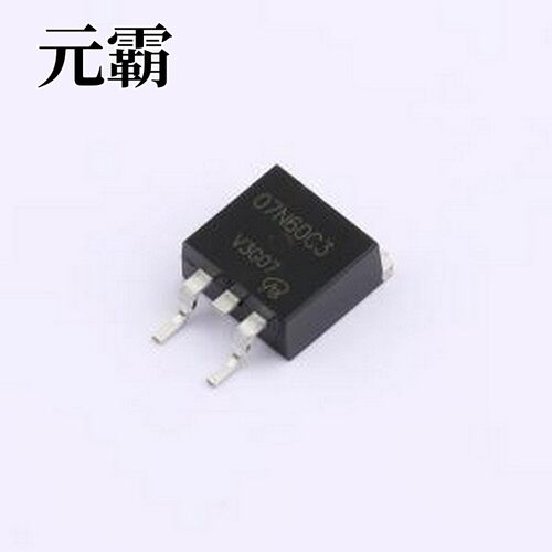 SPB07N60C3-VB 场效应管(MOSFET) 1个N沟道 耐压:650V TO-263
