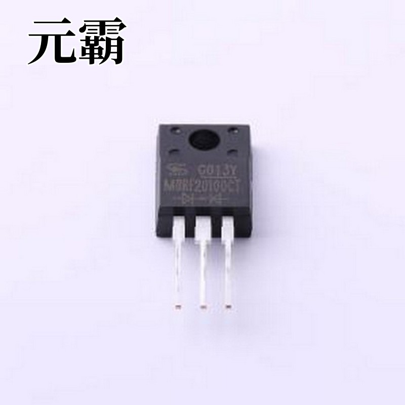 MBRF20100CT-Y C0G 肖特基二极管 电压:100V 电流:20A ITO-220AB-