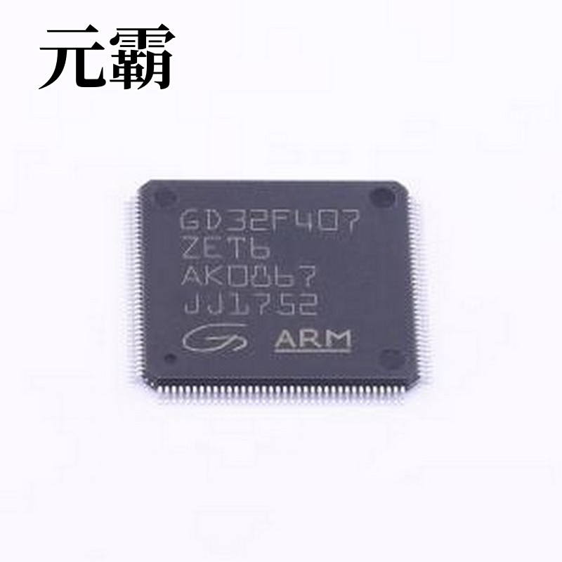 GD32F407ZET6 单片机(MCU/MPU/SOC) GD32F407ZET6 LQFP-144(20x20